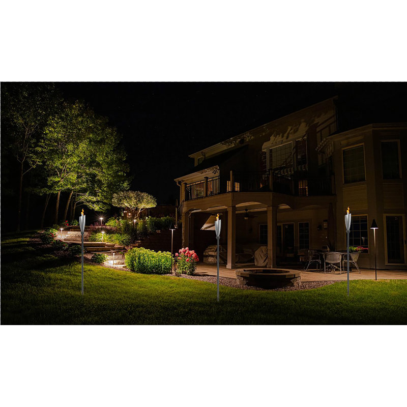 PatioLife 60'' Stainless Steel Garden Torch Wayfair